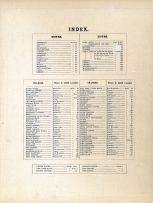 Index, Oneida County 1874